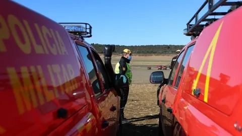Foto de archivo de la UME en el embalse de Ricobayo