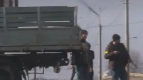 Soldados en Kiev. Foto LaSexta