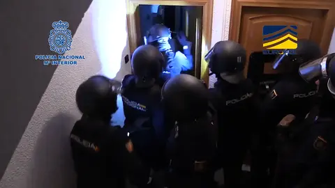 Intervención de la Policía Nacional