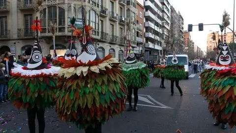 Desfile de Carnaval en Zamora. Foto Marcos Vicente