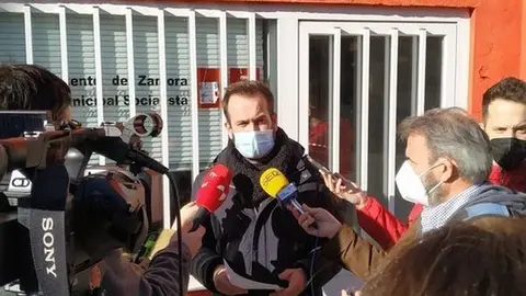 David Gago, portavoz del PSOE en el Ayuntamiento de Zamora