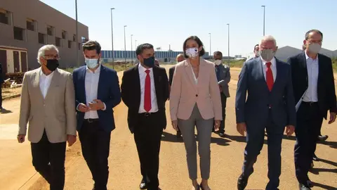 PSOE Zamora. Visita Ministra Reyes Maroto Latem Aluminium Junio 2021