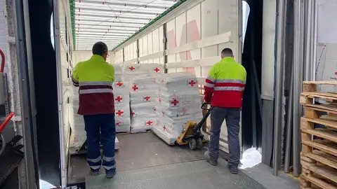Primer envío ayuda humanitaria a Hungría-Ucrania 4-3-2022 (1)