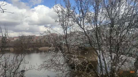 Imagen del Duero desde el Puente de Hierro