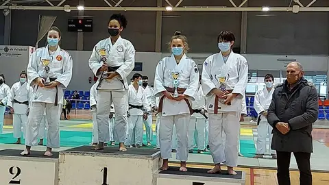 Sara Ventosa del club Judo Morales