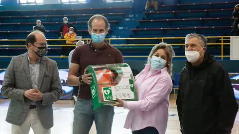 Entrega desfibrilador