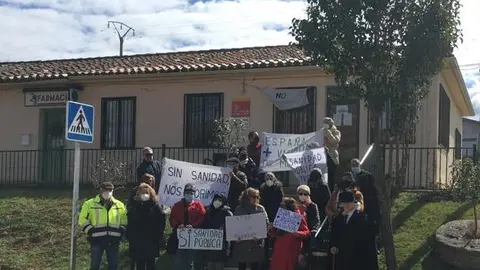 Concentración por una sanidad digna