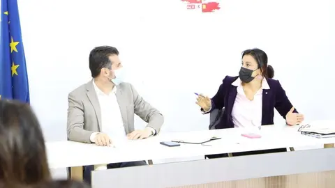 Ana Sanchéz y Luis Tudanca