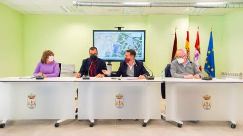 Reunión de la Mesa del Diálogo Social en Benavente