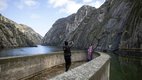 Making off Fely Campo en presa Aldeadávila - Iberdrola -SA-