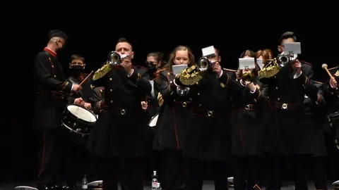 Concurso de Bandas de Cornetas y Tambores en el Ramos Carrión. Foto Aroa Colmenero