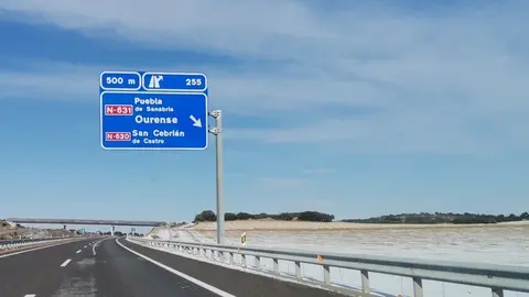 Autovía hacia Orense