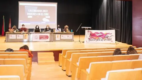 Presentación del calendario de STE Zamora en el Campus Viriato