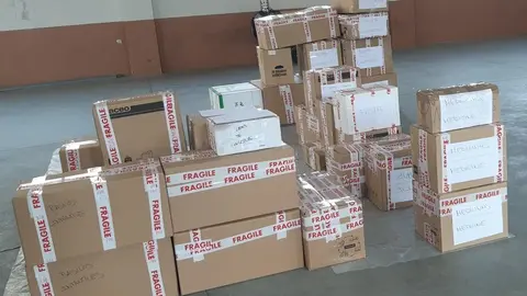 Recogida en Torres de Carrizal para Ucrania