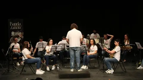 La Banda de Música de Zamora en el Teatro Principal