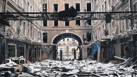 Guerra en Ucrania. Imagen de @entre_guerras