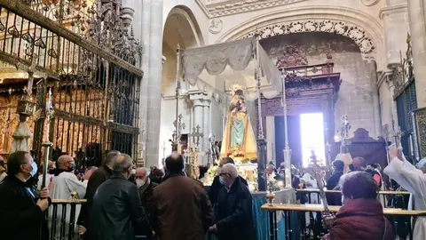 La catedral de Zamora se llena de fieles en la clausura del Año Jubilar. Foto Diócesis de Zamora