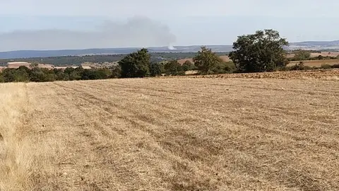 Foto de archivo de un incendio
