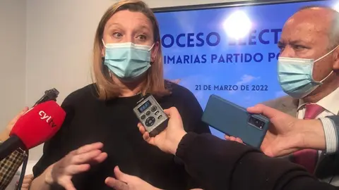 La consejera de Familia e Igualdad de Oportunidades, Isabel Blanco