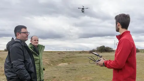 Iberdrola presenta en Zamora al dron reforestador