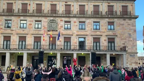 Convivencia por la pública organizada por la Plataforma por la Escuela Pública de Zamora