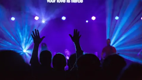 Concierto. Foto de archivo