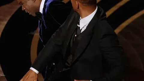 Golpe de Will Smith al humorista Chris Rock