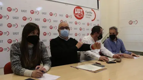 Rueda de prensa de UGT