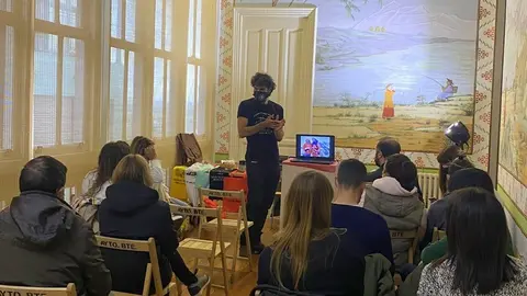 Daniel Sotillo presenta su libro en la Casa de Cultura de Benavente