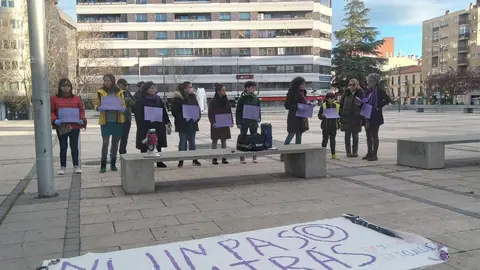 Protesta de la Coordinadora Feminista de Zamora