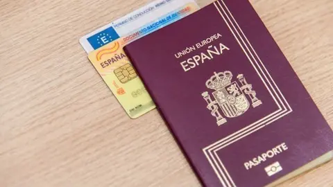 Pasaporte. Fotografía de archivo