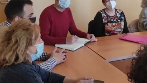 Reunión del PSOE de Toro con trabajadores de Siro