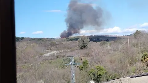 Imagen de archivo de un incendio