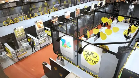 Expositores de la Feria Alimentaria. Fuente: JCYL