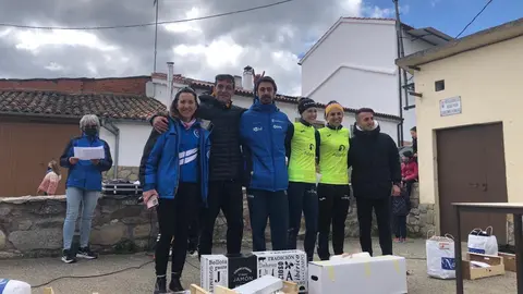 Podium Benavente Atletismo Peñausende