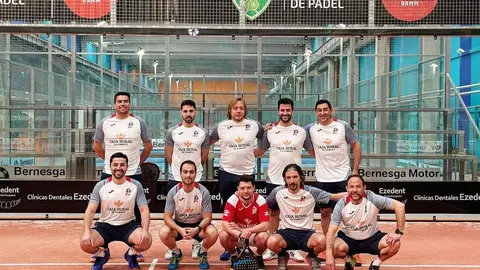 Jugadores del Viriato Padel Club