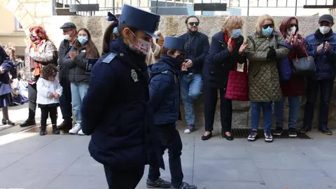 procesión de las Capas Pardas de los alumnos de la Medalla Milagrosa