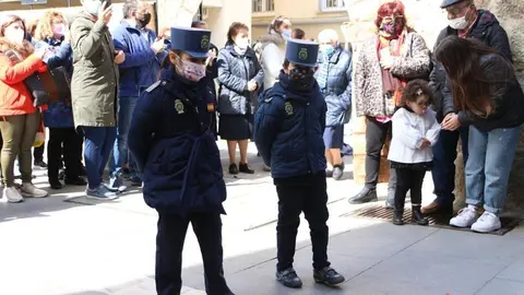 procesión de las Capas Pardas de los alumnos de la Medalla Milagrosa