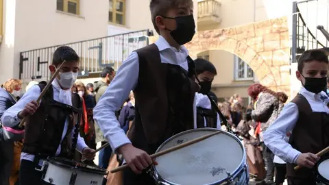 procesión de las Capas Pardas de los alumnos de la Medalla Milagrosa