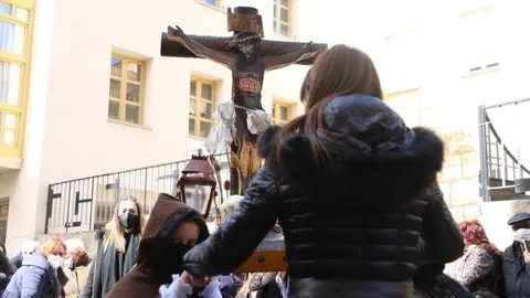 procesión de las Capas Pardas de los alumnos de la Medalla Milagrosa
