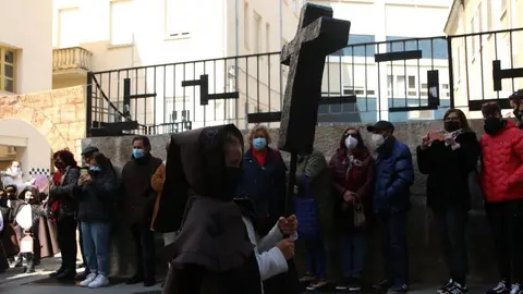 procesión de las Capas Pardas de los alumnos de la Medalla Milagrosa