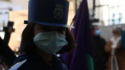 procesión de las Capas Pardas de los alumnos de la Medalla Milagrosa