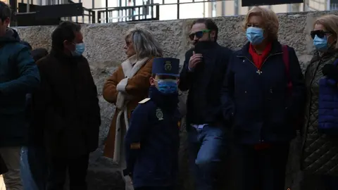 procesión de las Capas Pardas de los alumnos de la Medalla Milagrosa