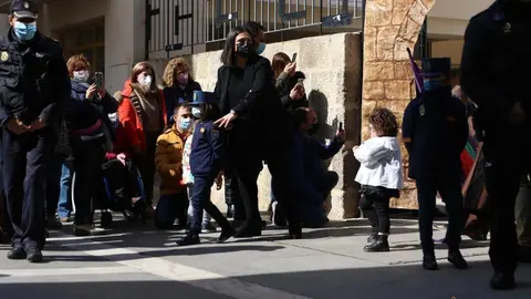 procesión de las Capas Pardas de los alumnos de la Medalla Milagrosa