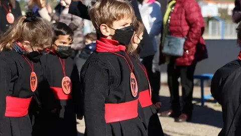 Procesión alumnos Corazón de María