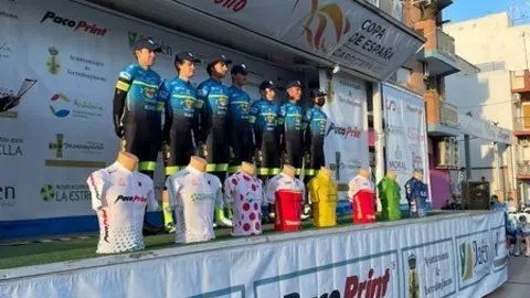 El equipo ciclista Zamora Enamora