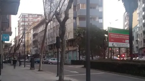 Vista de la calle Víctor Gallego