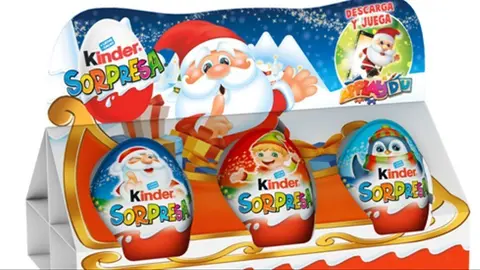 Uno de los lotes Kinder retirados. Foto sport