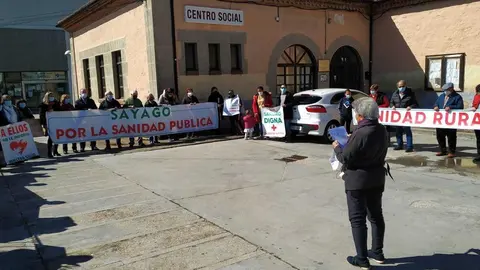 Protesta Sanidad Sayago