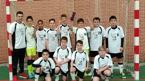 Equipo alevín del River Zamora